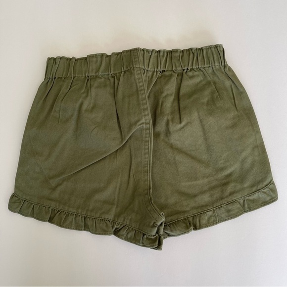 J.Crew Crewcuts Girls' ruffle pull-on short in chino size 8 - Picture 3 of 7